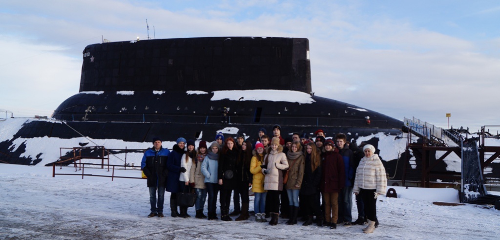 Экскурсия на подводную лодку «Архангельск». 27.02.2016